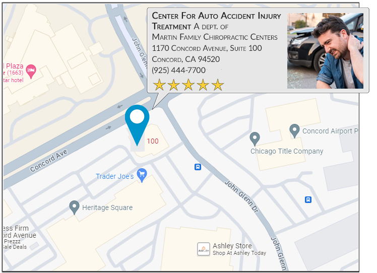 Center For Auto Accident Injury Treatment's location on google map